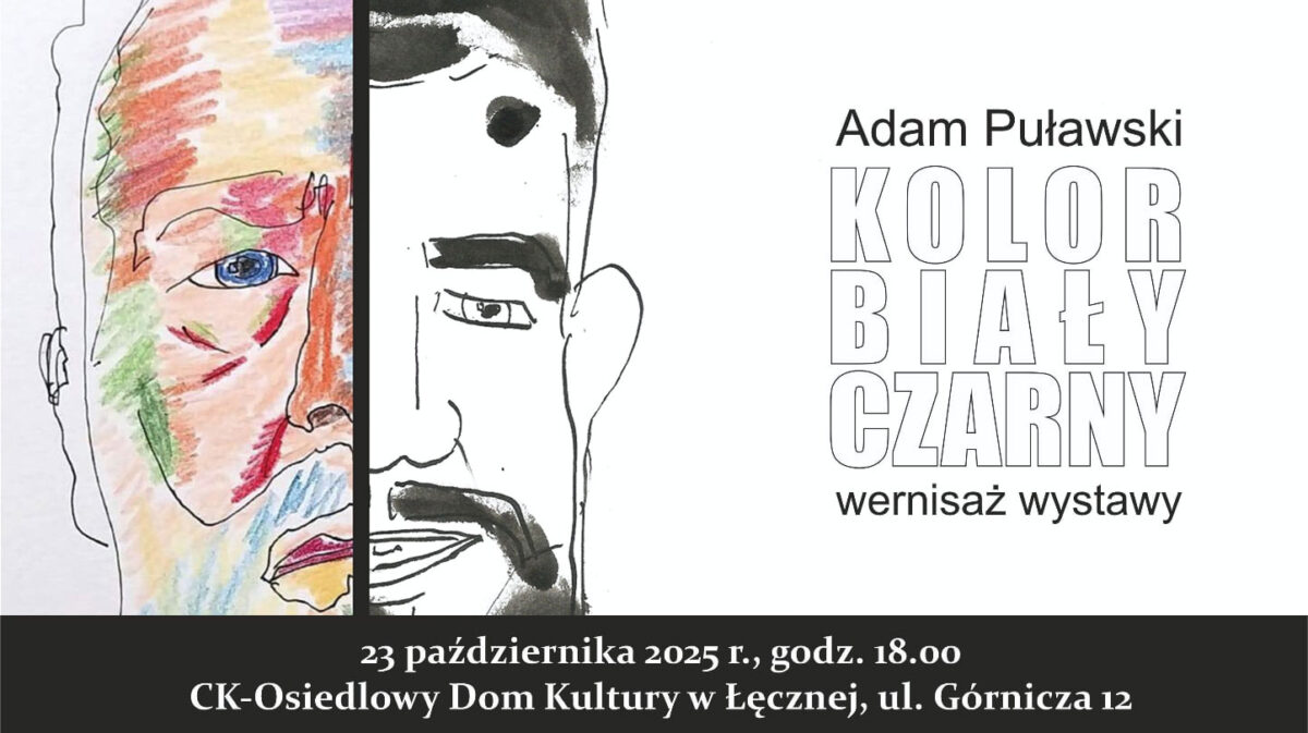 Adam Puławski Kolor Biały Czarny