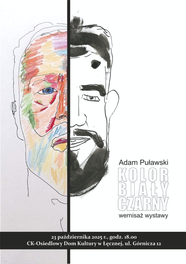 Adam Puławski Kolor Biały Czarny