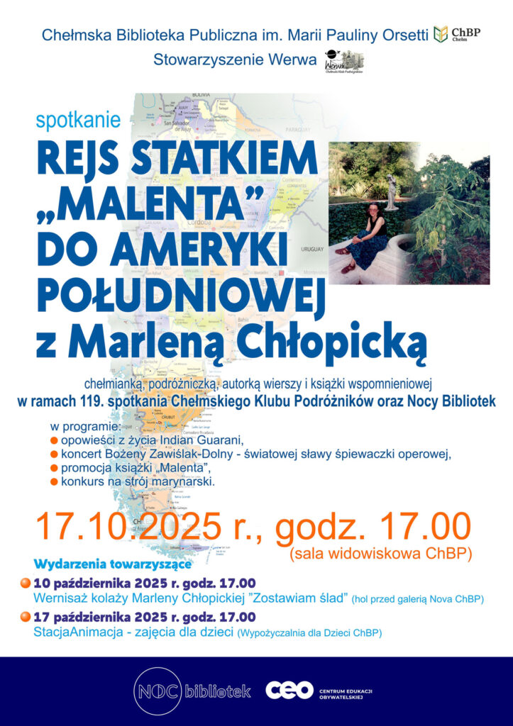 Noc Bibliotek. Spotkanie z Marleną Chłopicką | Chełm