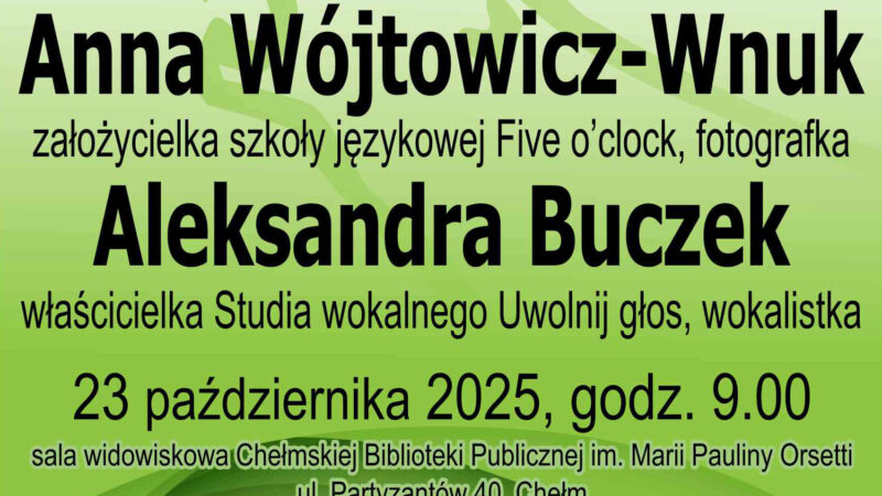 Pasja i kariera: Spotkanie z Aleksandrą Buczek i Anną Wójtowicz-Wnuk