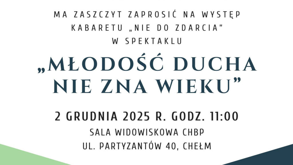 Kabaret Nie do zdarcia - Chełm