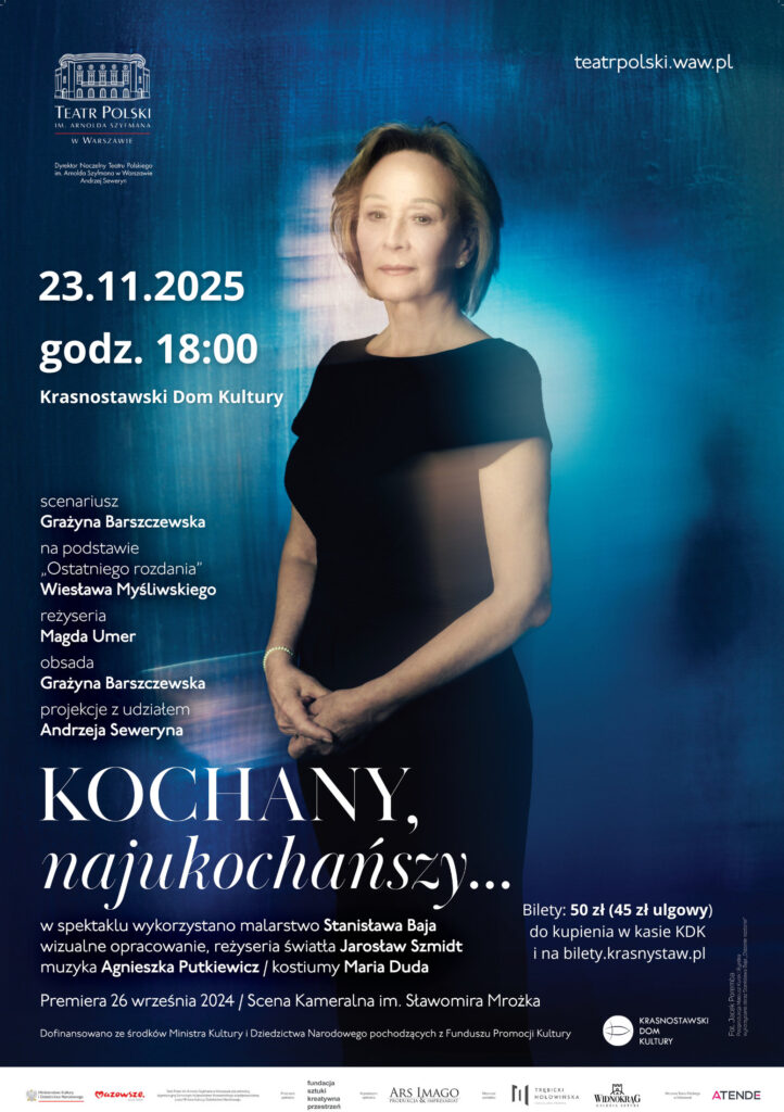 Spektakl "Kochany, najukochańszy..." w Krasnymstawie