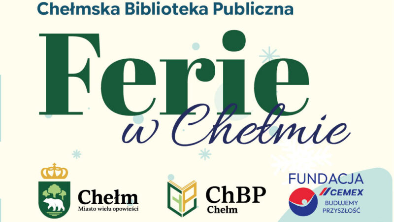 Ferie w chełmskiej bibliotece 2026