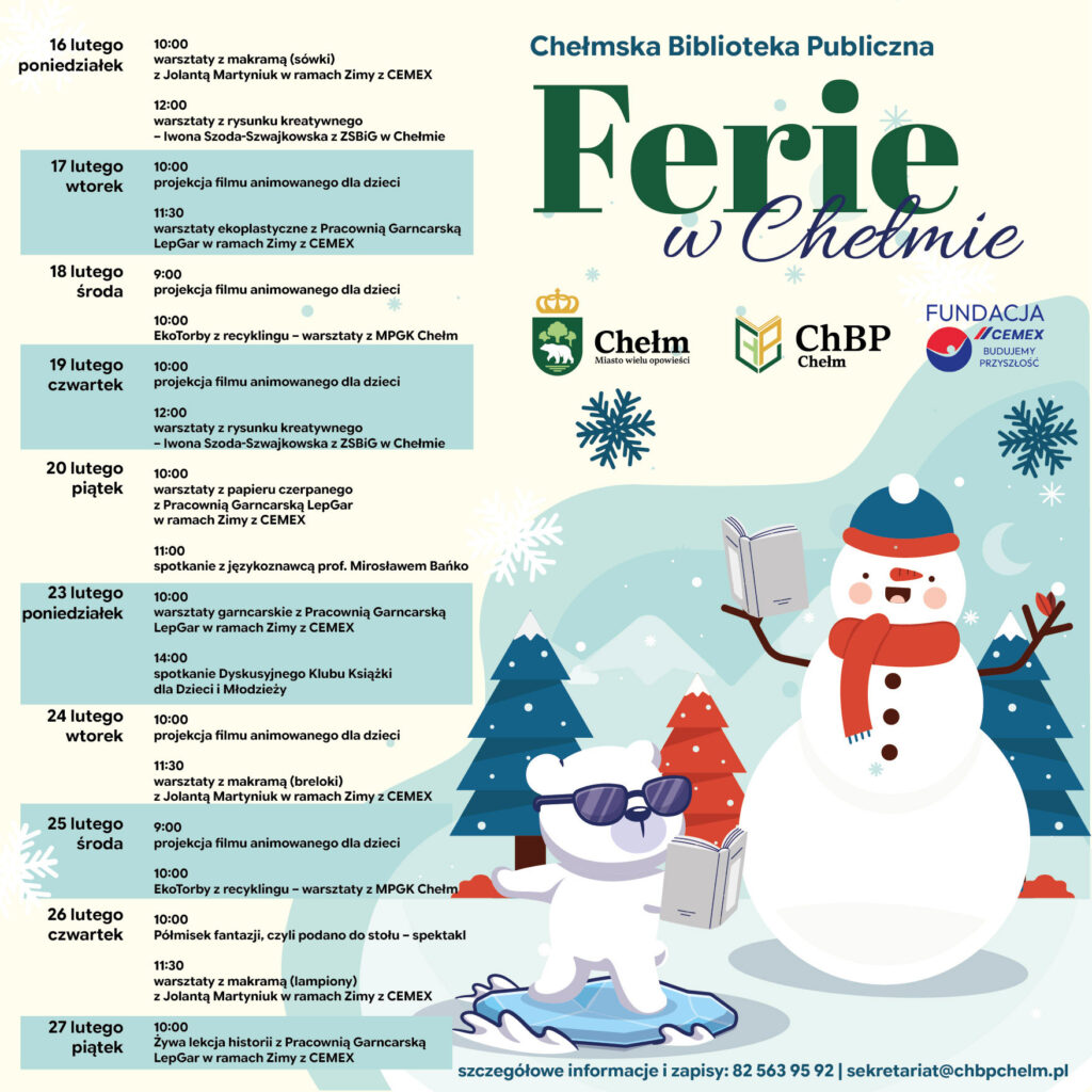 Ferie zimowe w Chełmie