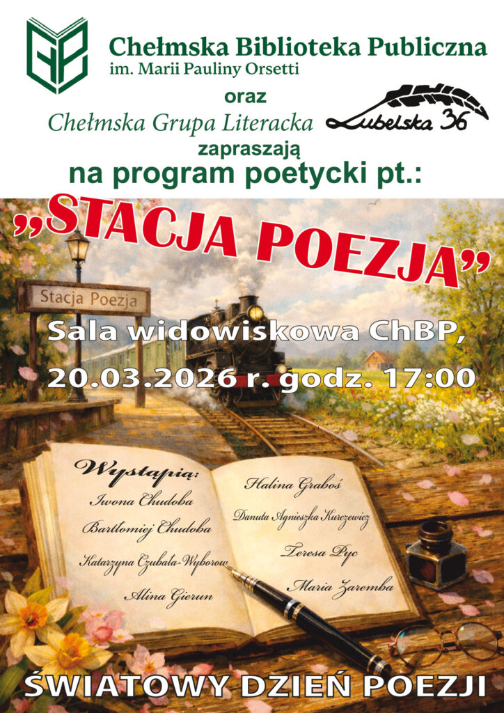 Wieczór poetycki "Stacja Poezja"