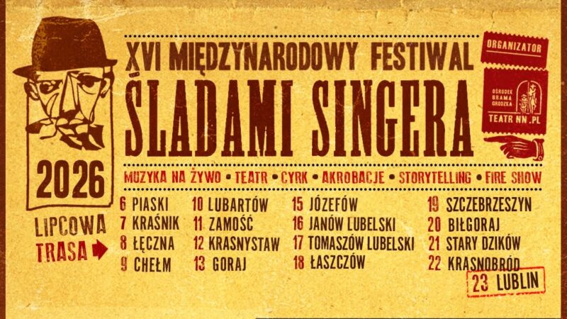 XVI Międzynarodowy Festiwal Śladami Singera