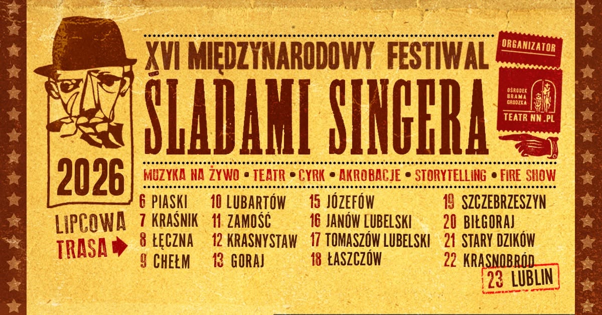 XVI Międzynarodowy Festiwal Śladami Singera